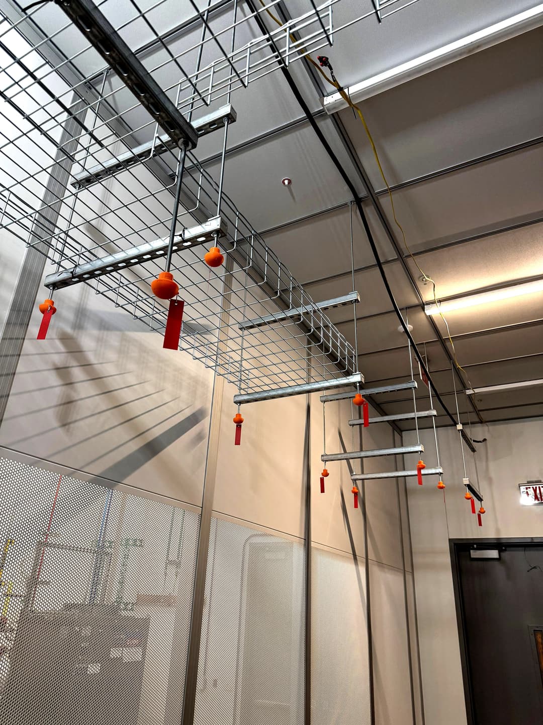 MagGuard on cable tray installation